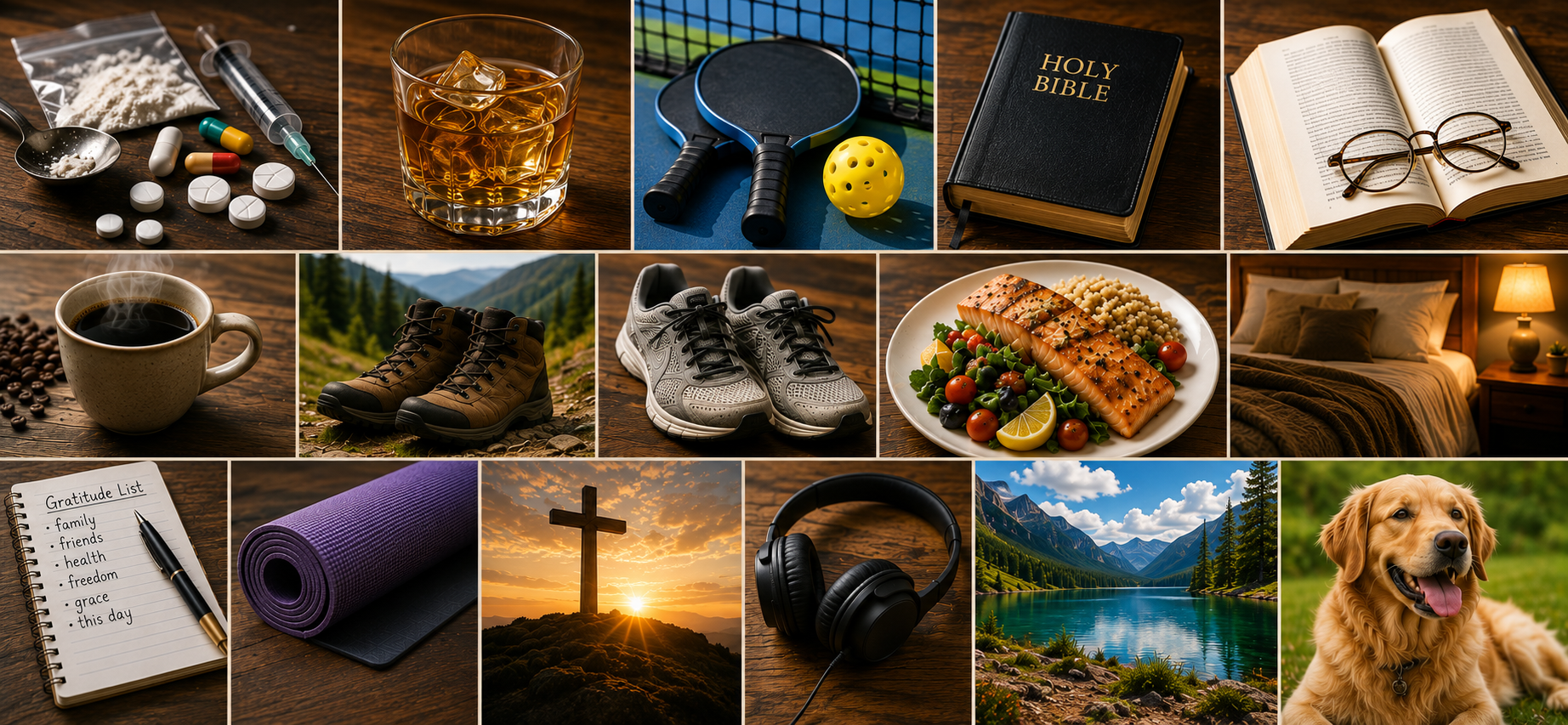 ADDICTION, BOWEL MOVEMENTS, PICKLEBALL & HAPPINESS